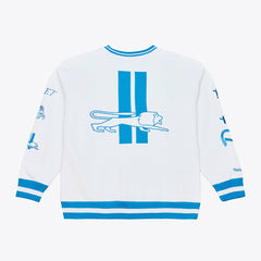 Detroit Lions Arctic Fleece Sweatshirt White | Mitchell & Ness