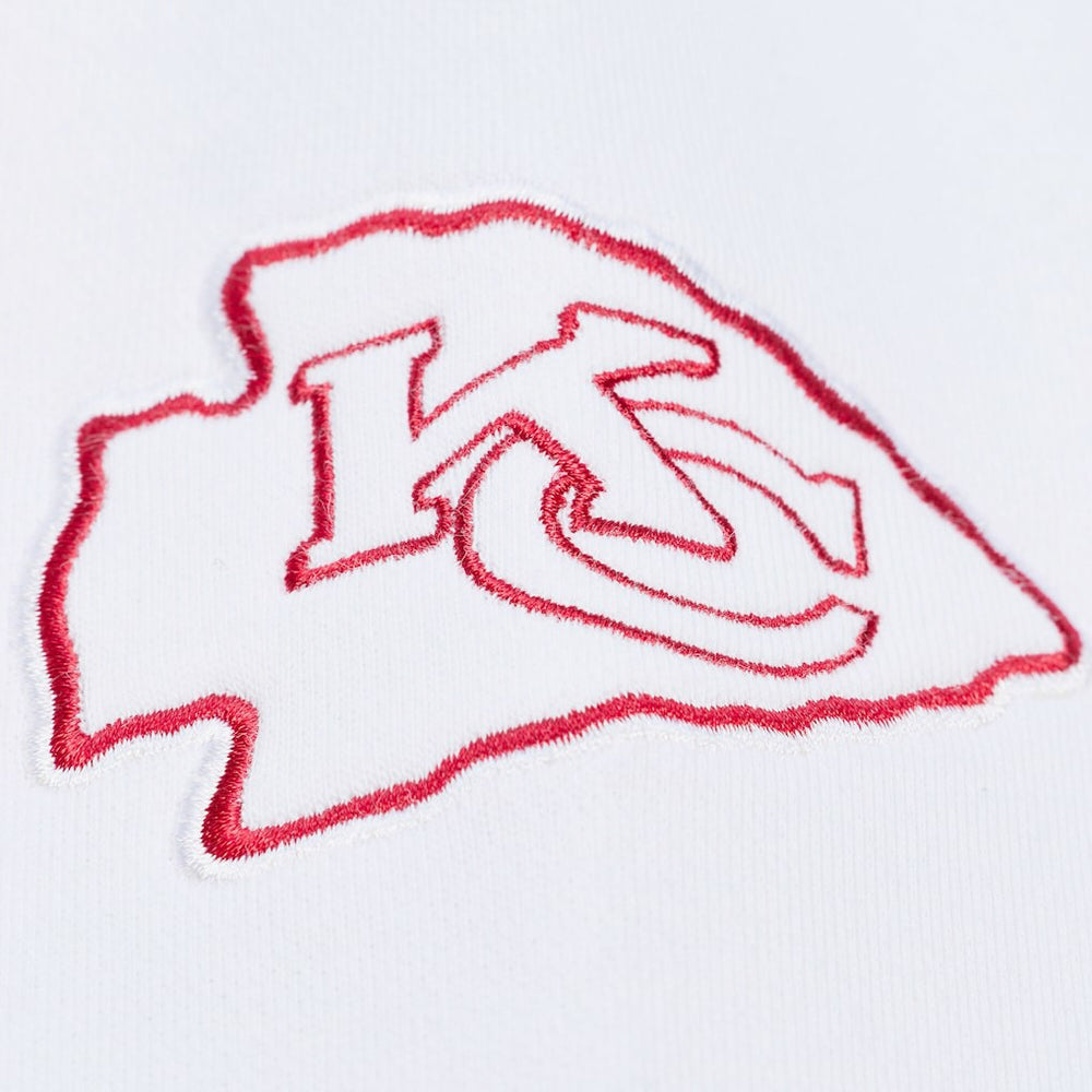 Kansas City Chiefs Arctic Fleece Sweatshirt White | Mitchell & Ness