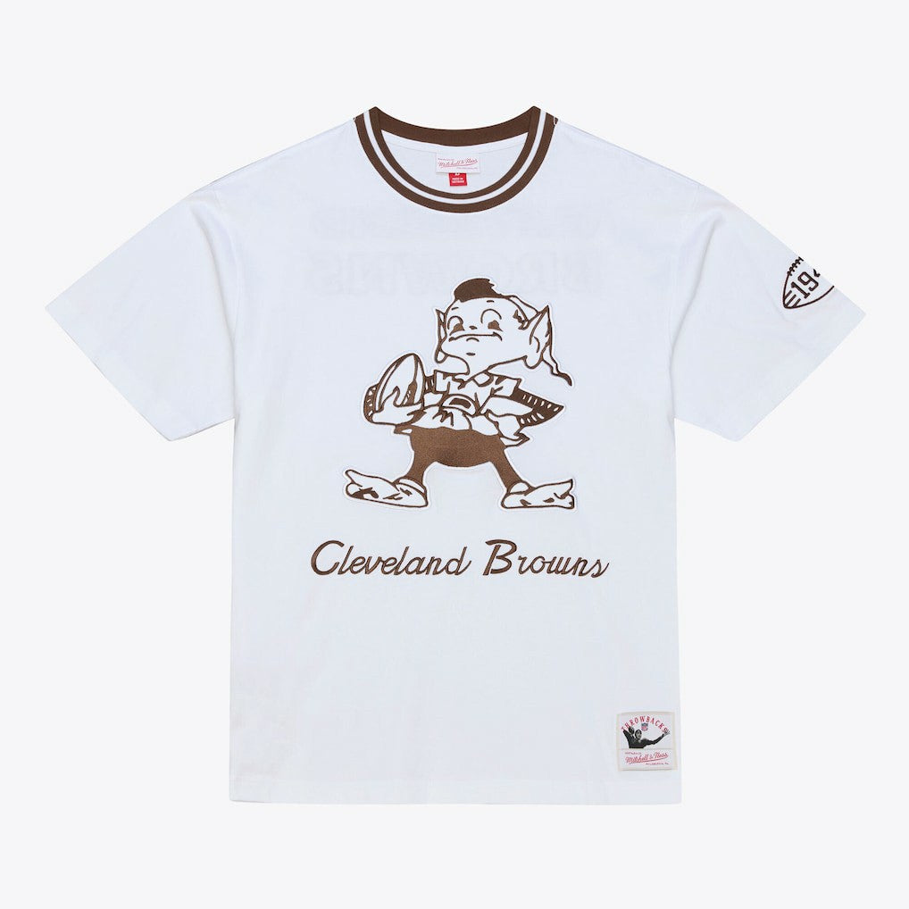 Cleveland Browns Arctic T-Shirt White | Mitchell & Ness