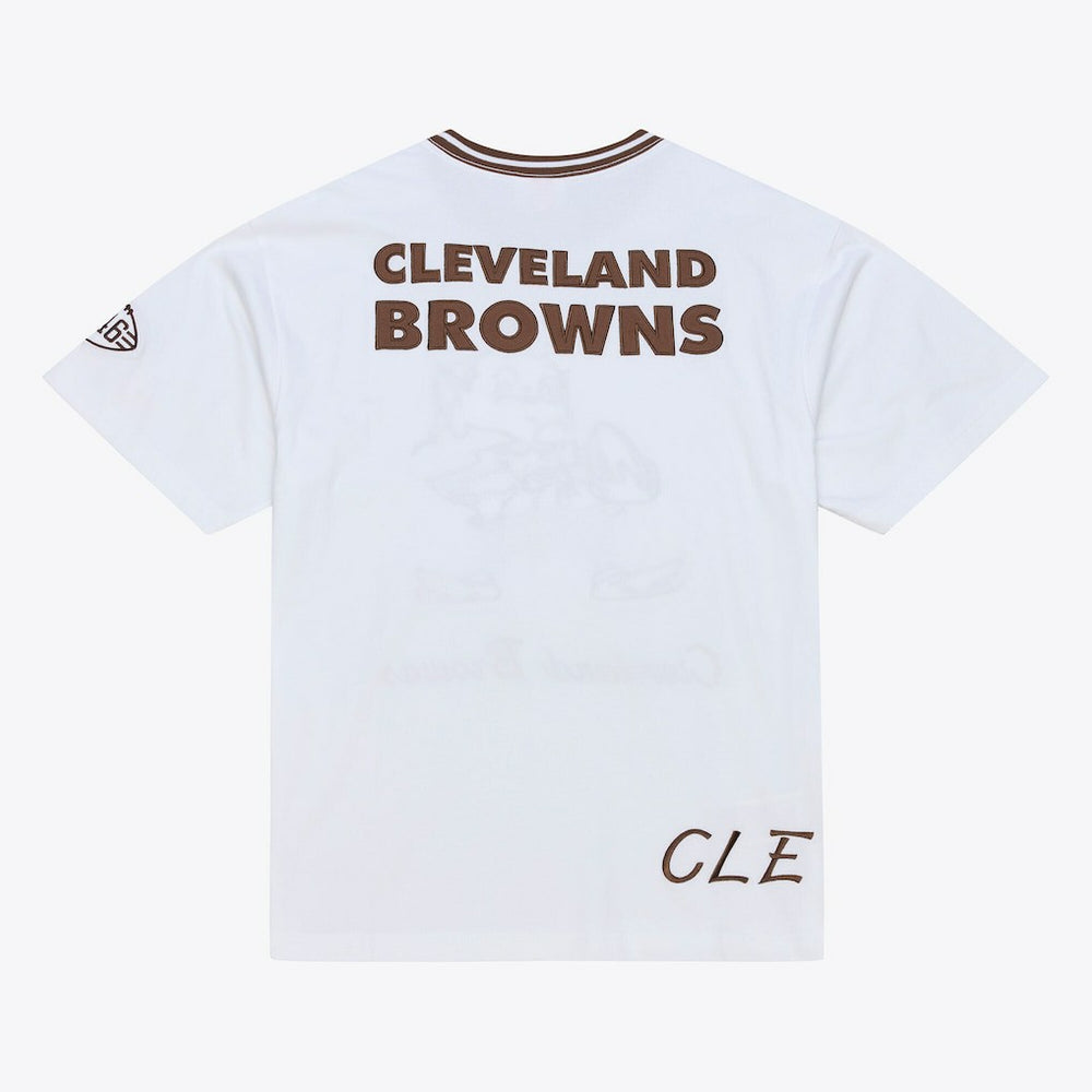 Cleveland Browns Arctic T-Shirt White | Mitchell & Ness