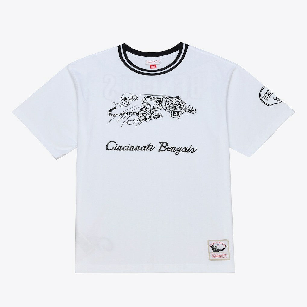 Cincinnati Bengals Arctic T-Shirt White | Mitchell & Ness
