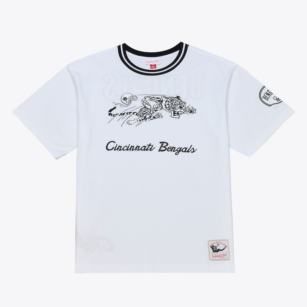 Cincinnati Bengals Arctic T-Shirt White | Mitchell & Ness