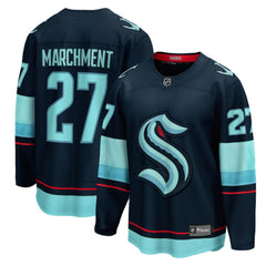 Mason Marchment Seattle Kraken Fanatics Home Breakaway Jersey - Deep Sea Blue - NHL