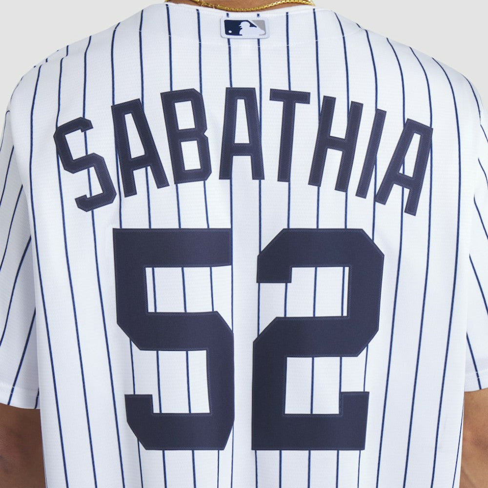 CC Sabathia New York Yankees Nike 2025 Baseball Hall of Fame Name & Number Retired Replica Jersey - MLB