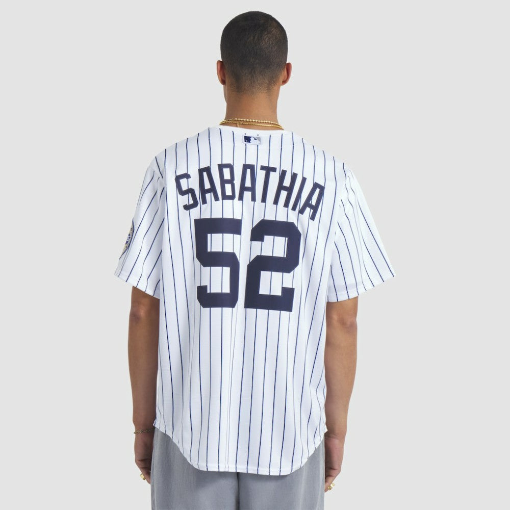 CC Sabathia New York Yankees Nike 2025 Baseball Hall of Fame Name & Number Retired Replica Jersey - MLB