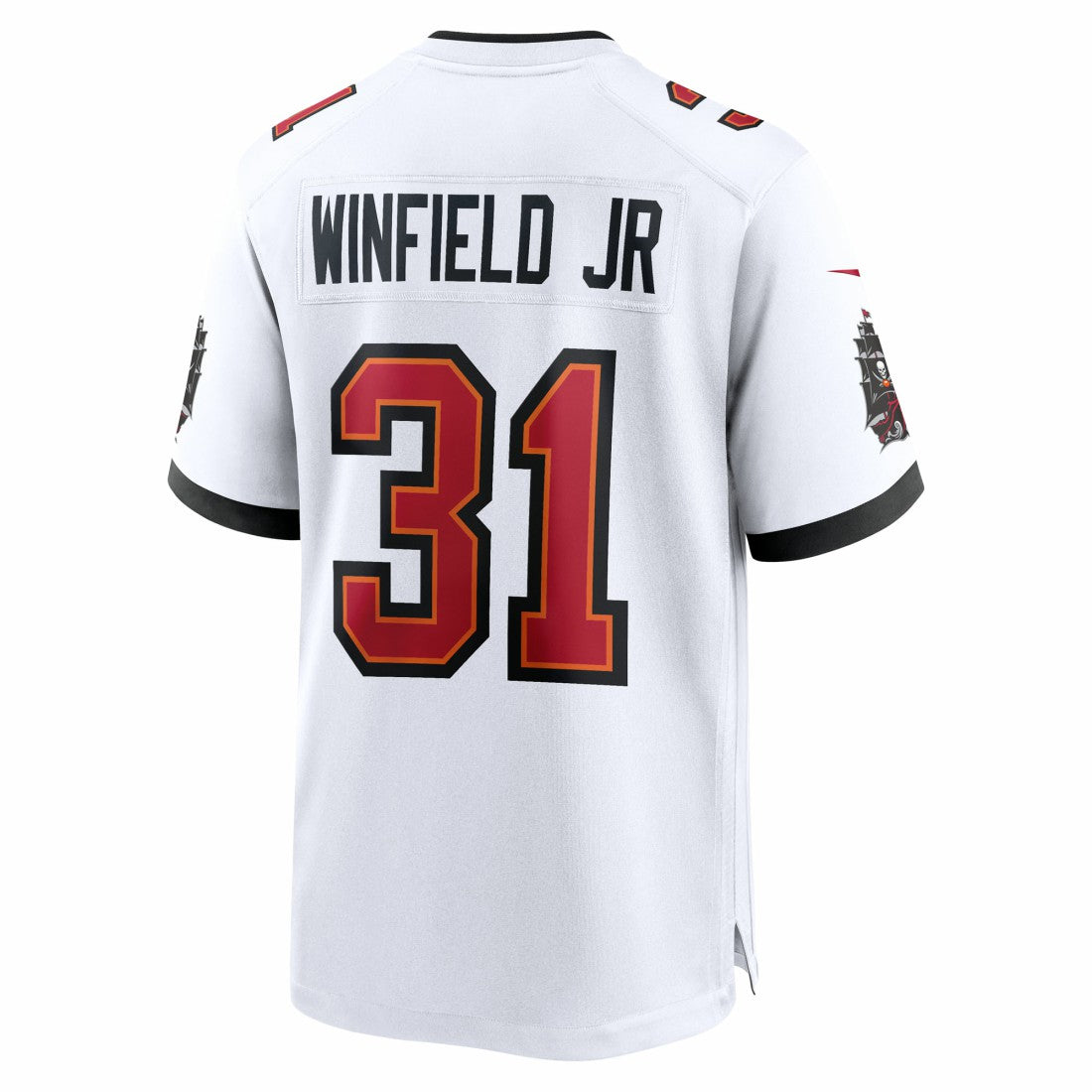 Antoine Winfield Jr. Tampa Bay Buccaneers 50th Season Patch Game Jersey White | Nike for Sale