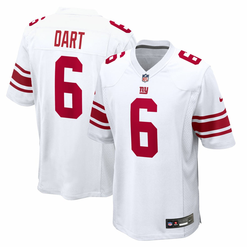 Jaxson Dart New York Giants Game Jersey White | Nike for Sale