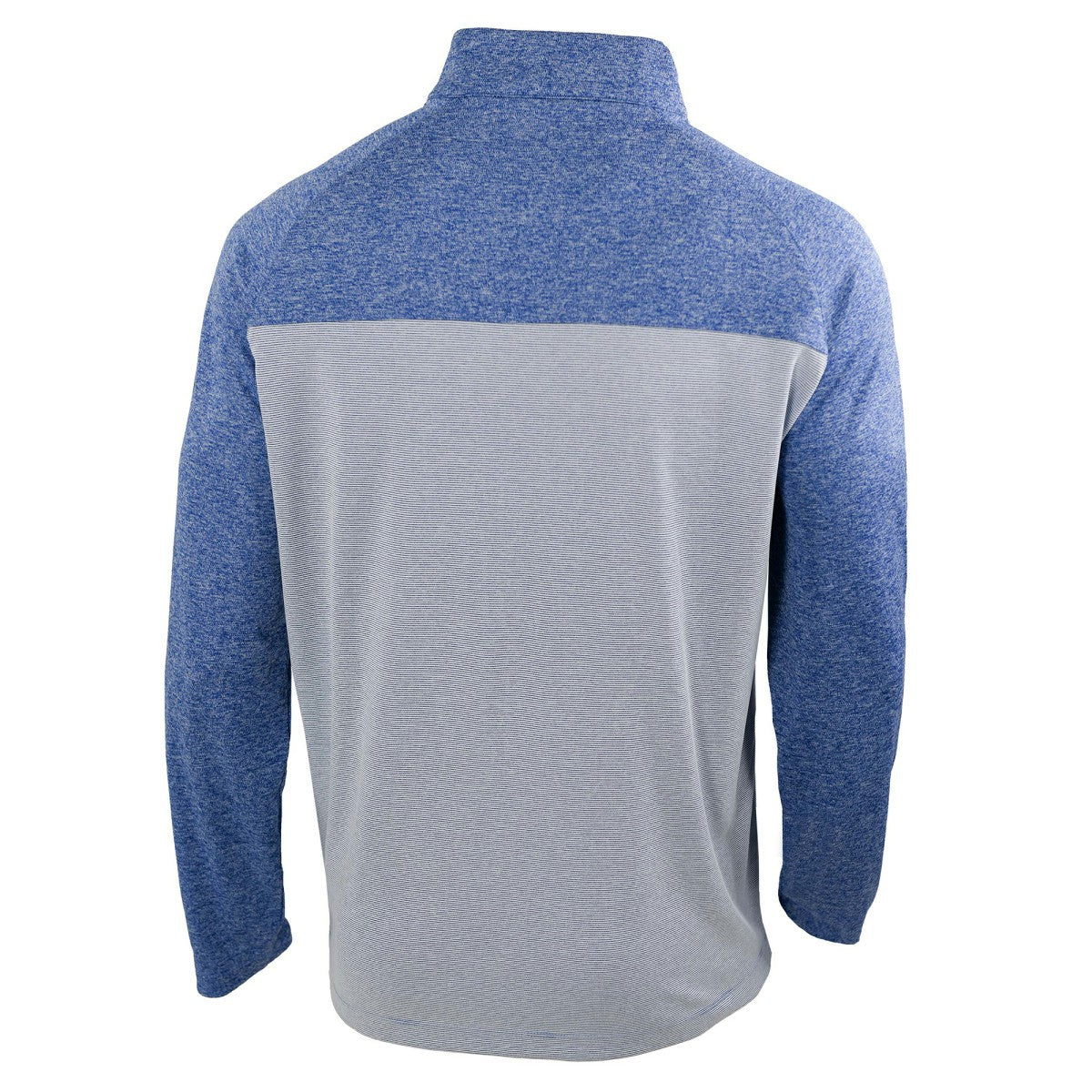 Oklahoma City Thunder 2025 NBA Finals Champions Rockin' It Raglan Omni-Wick Quarter-Zip Pullover Blue - NBA