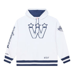 Washington Capitals Mitchell & Ness Arctic Fleece Hoodie - White - NHL