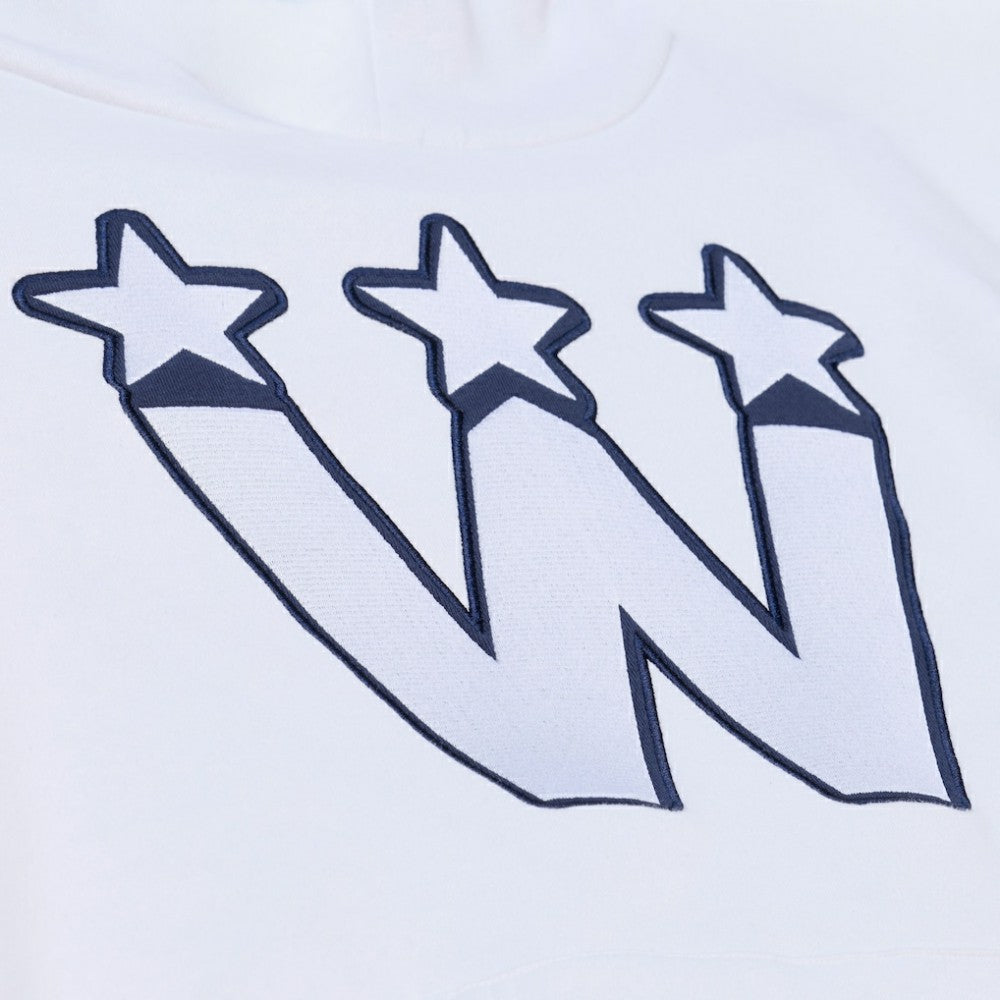 Washington Capitals Mitchell & Ness Arctic Fleece Hoodie - White - NHL