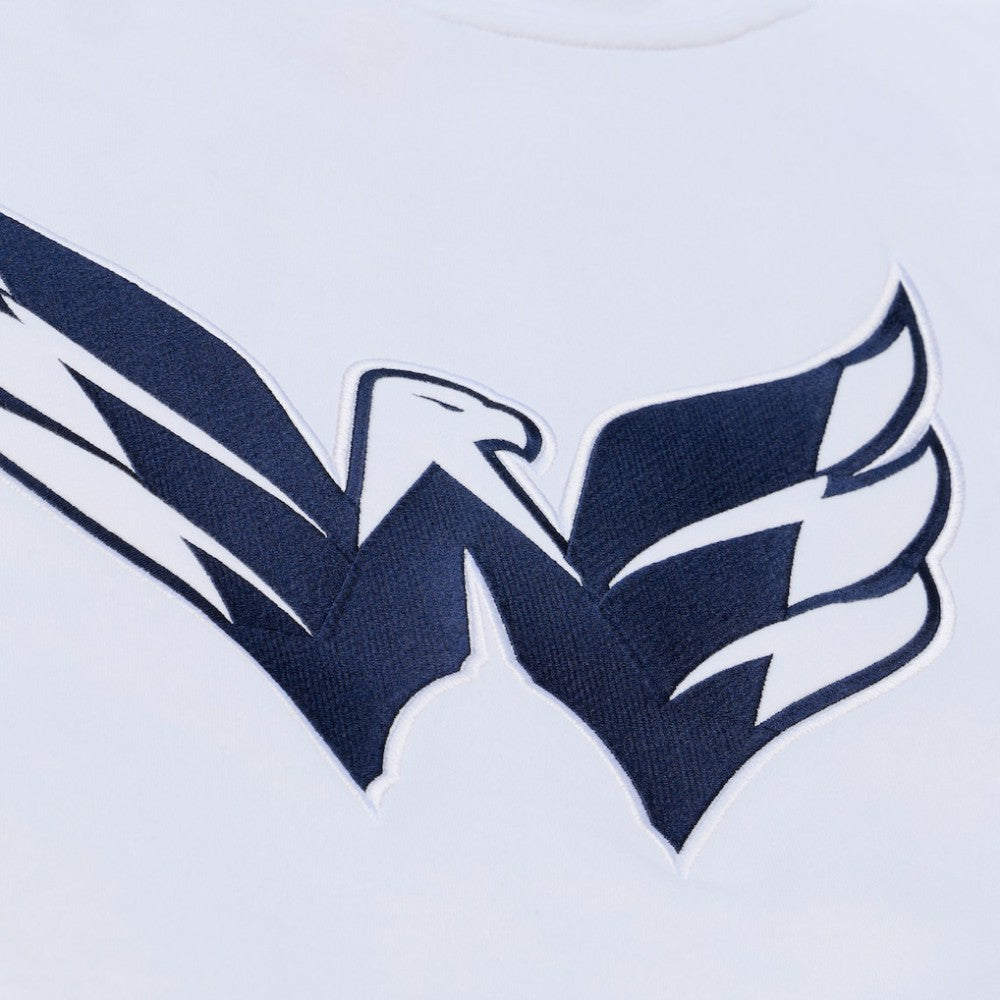 Washington Capitals Mitchell & Ness Arctic Fleece Hoodie - White - NHL