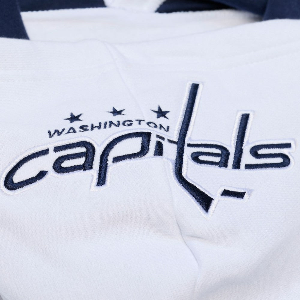 Washington Capitals Mitchell & Ness Arctic Fleece Hoodie - White - NHL