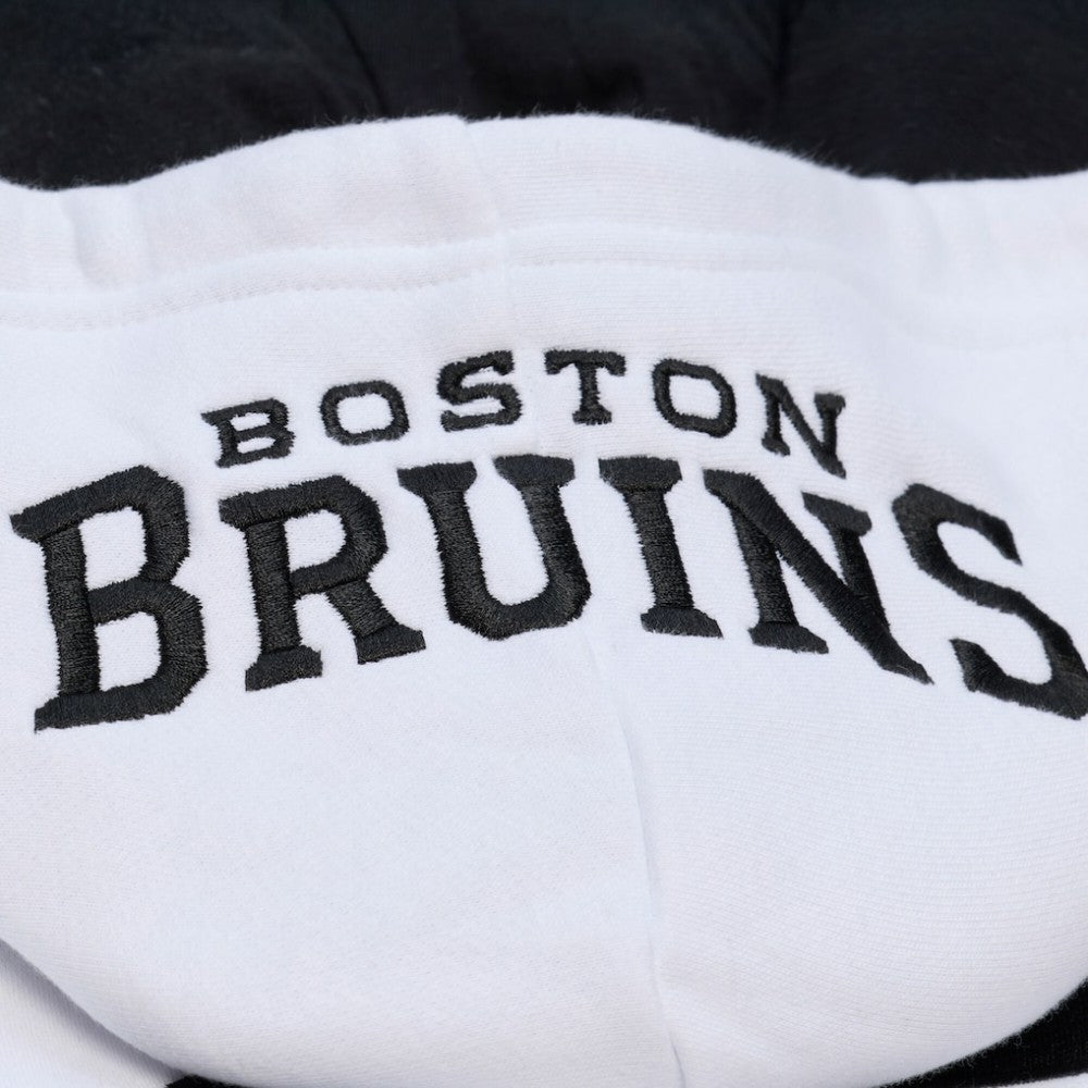 Boston Bruins Mitchell & Ness Arctic Fleece Hoodie - White - NHL