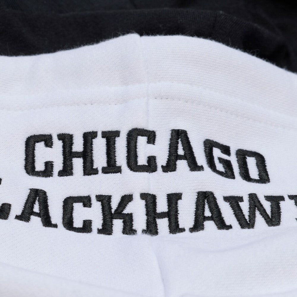 Chicago Blackhawks Mitchell & Ness Arctic Fleece Hoodie - White - NHL