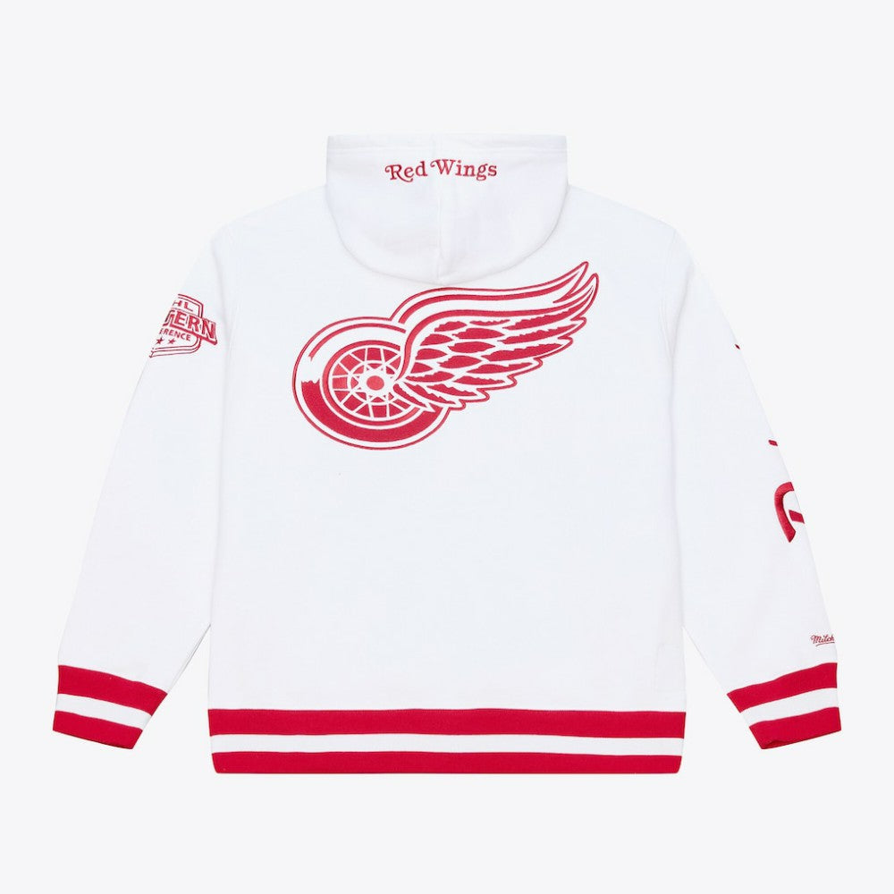 Detroit Red Wings Mitchell & Ness Arctic Fleece Hoodie - White - NHL