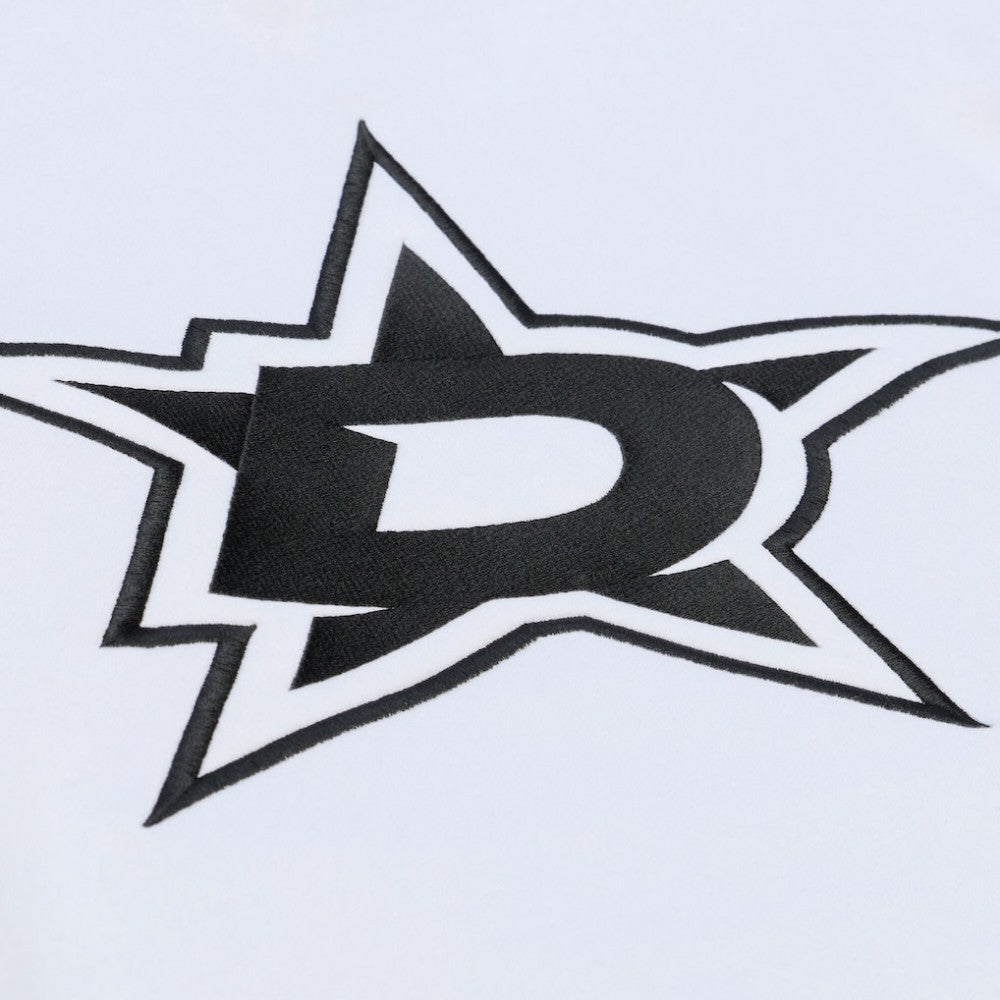 Dallas Stars Mitchell & Ness Arctic Fleece Hoodie - White - NHL