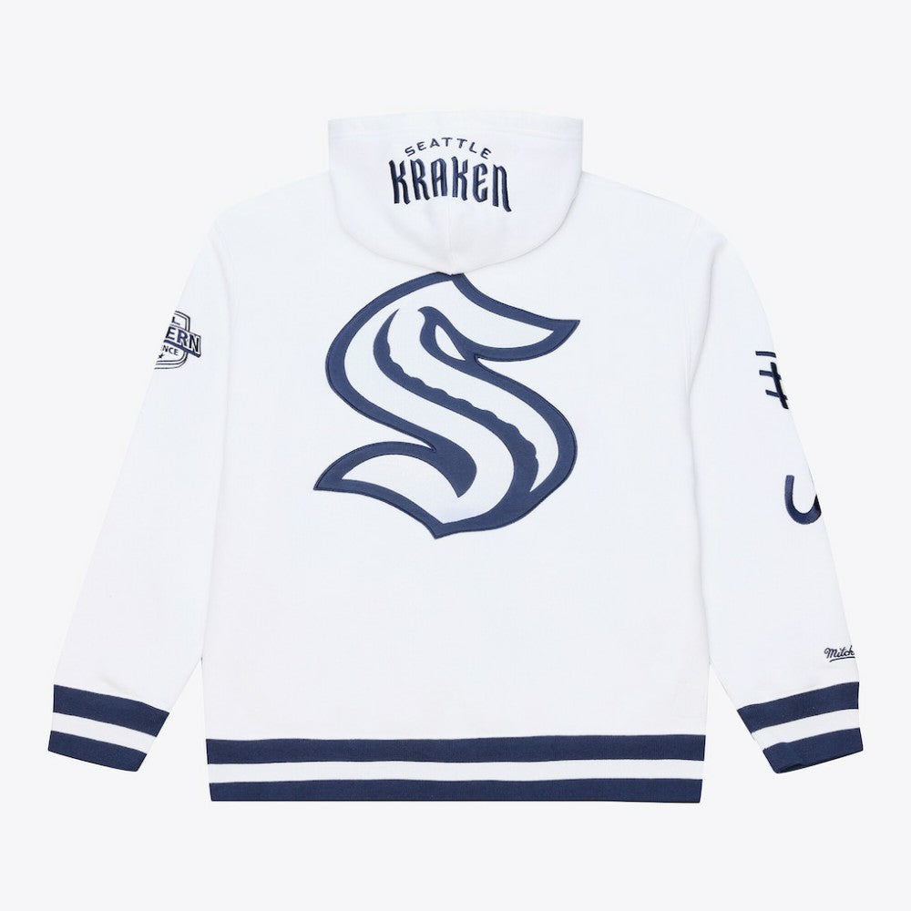 Seattle Kraken Mitchell & Ness Arctic Fleece Hoodie - White - NHL
