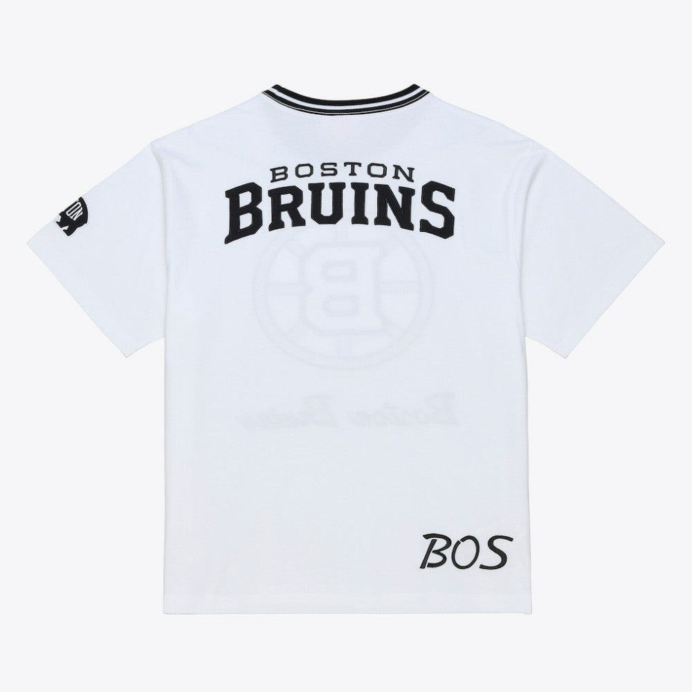 Boston Bruins Mitchell & Ness Arctic T-Shirt- White - NHL