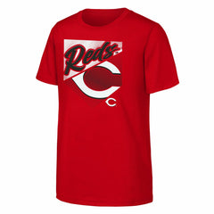 Cincinnati Reds Outerstuff Youth Prime Plate T-Shirt - MLB