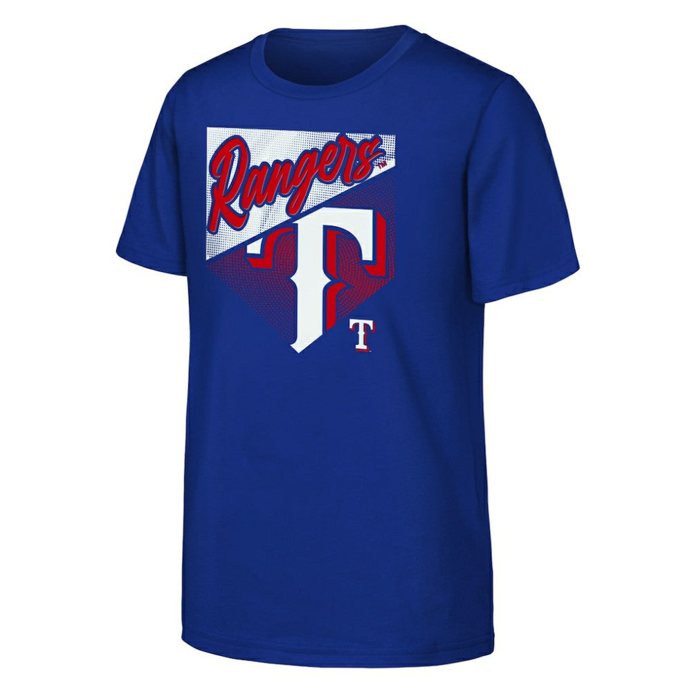 Texas Rangers Outerstuff Youth Prime Plate T-Shirt - MLB