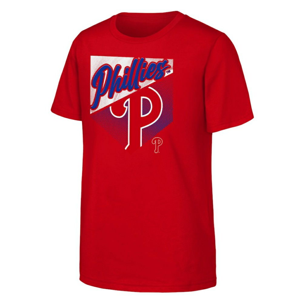 Philadelphia Phillies Outerstuff Youth Prime Plate T-Shirt - MLB
