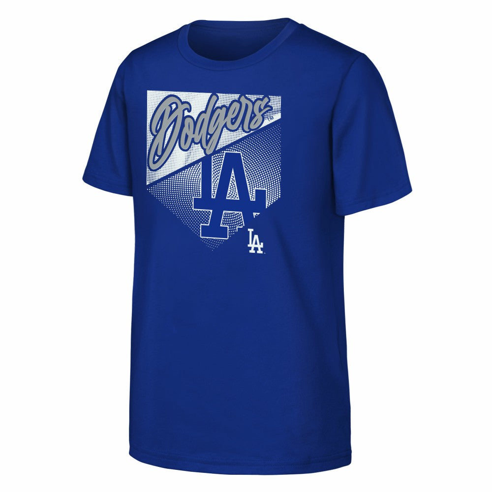 Los Angeles Dodgers Outerstuff Youth Prime Plate T-Shirt - MLB