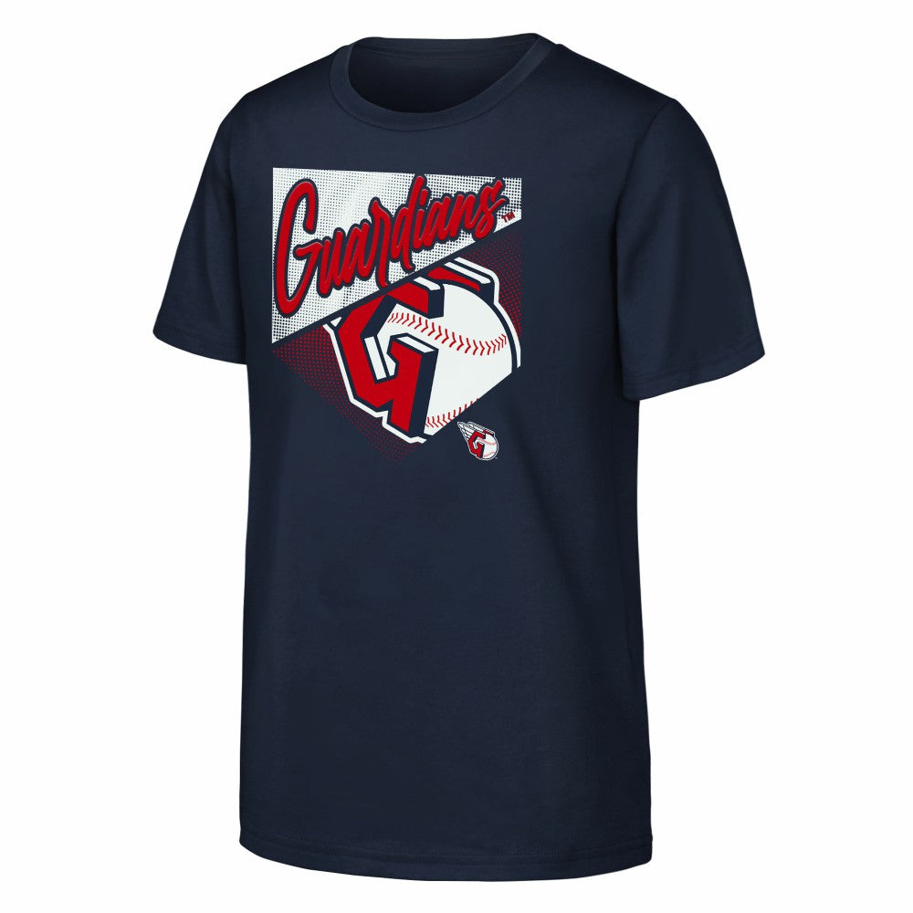 Cleveland Guardians Outerstuff Youth Prime Plate T-Shirt - MLB