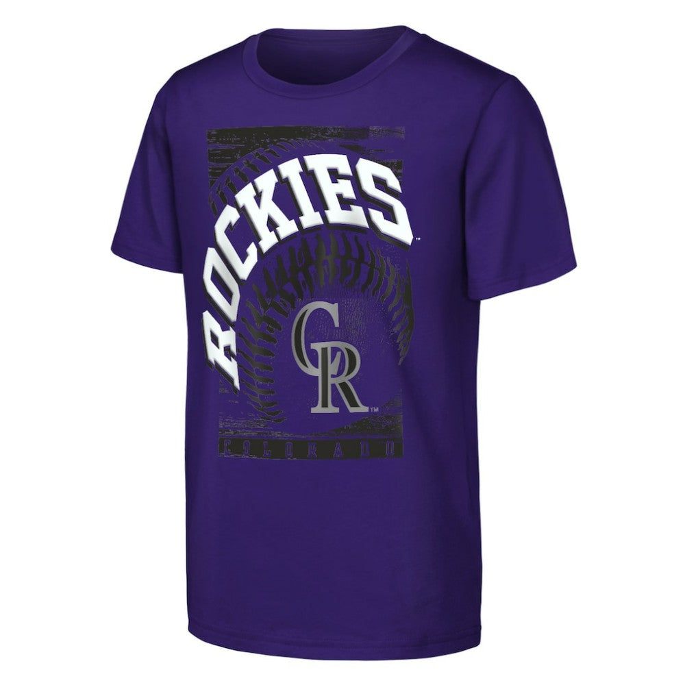 Colorado Rockies Outerstuff Youth Speed Pitch T-Shirt - MLB
