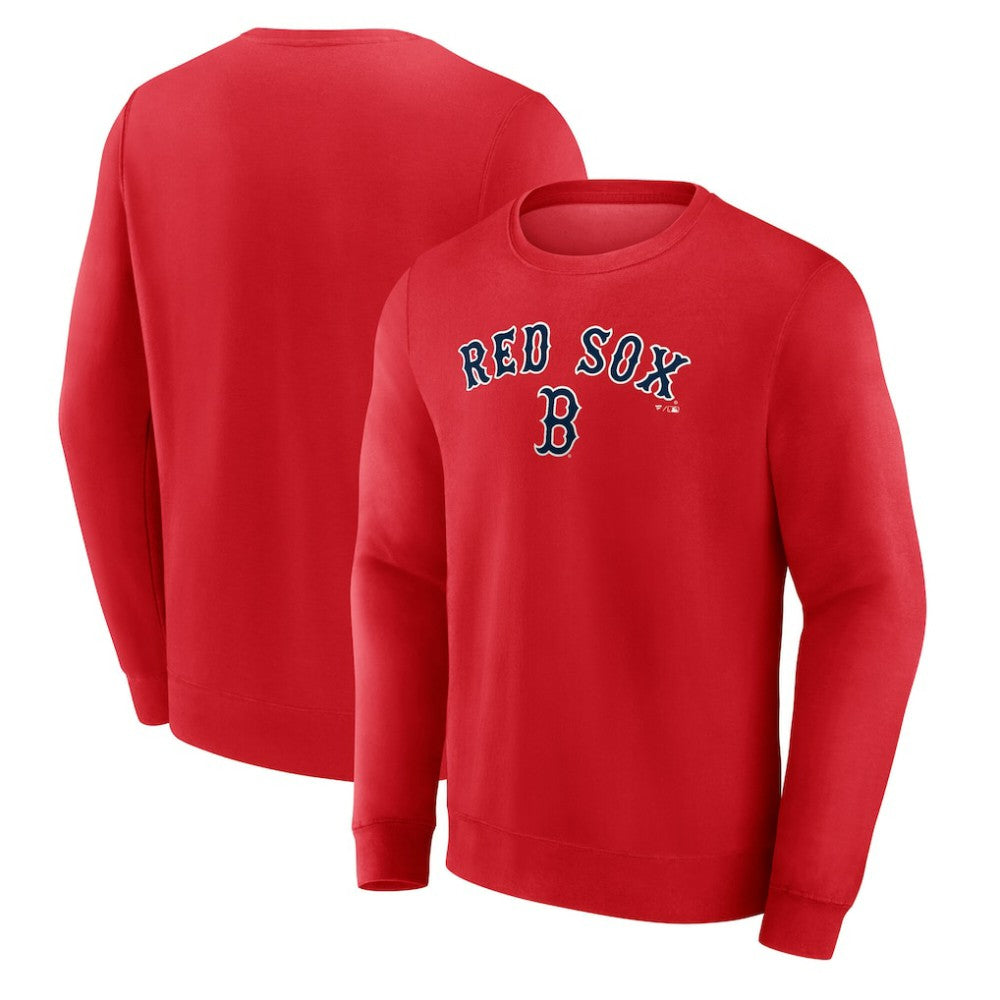 Boston Red Sox Team Lockup Sweatshirt - MLB