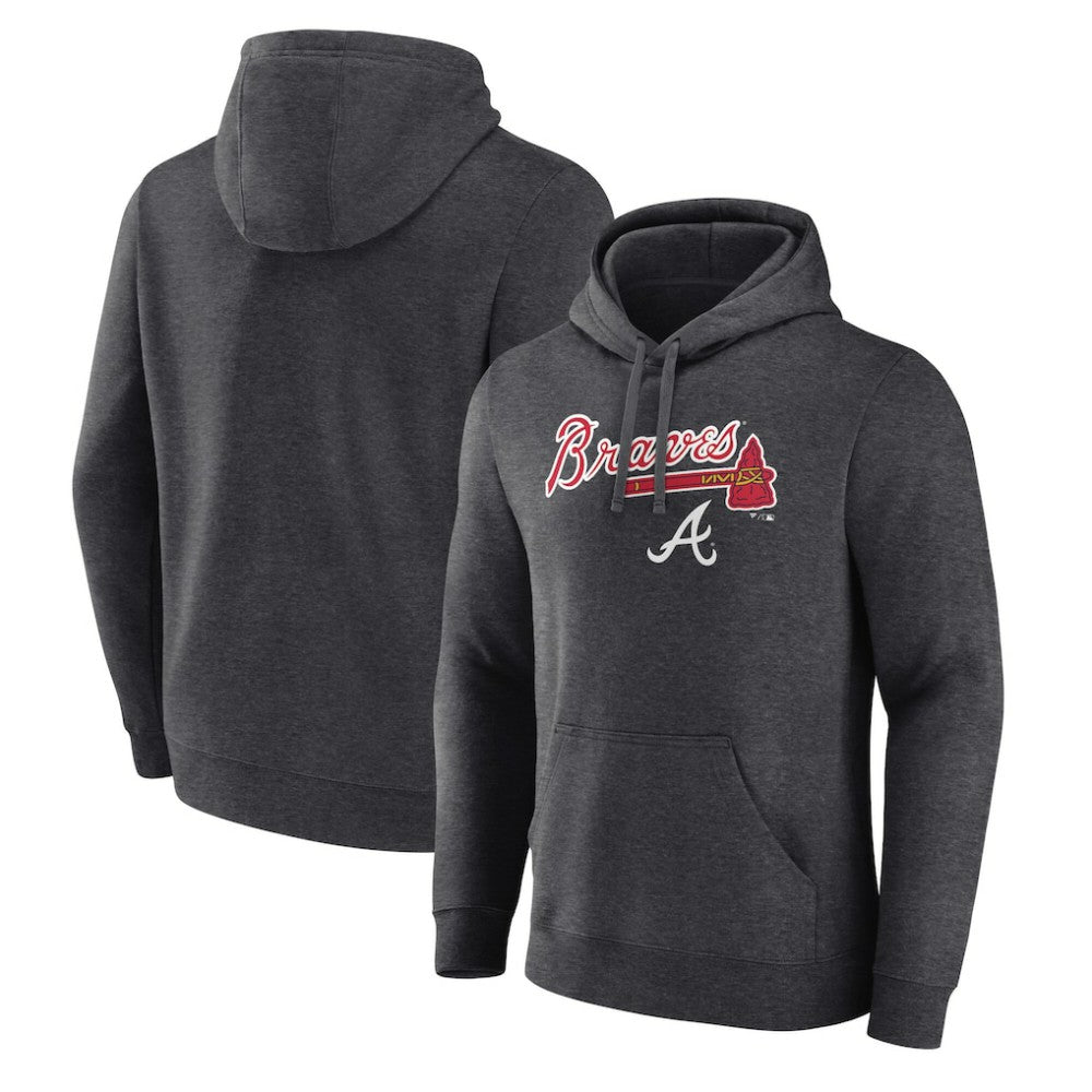 Atlanta Braves Team Lockup Hoodie - MLB