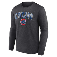Chicago Cubs Team Lockup Long Sleeve T-Shirt - MLB