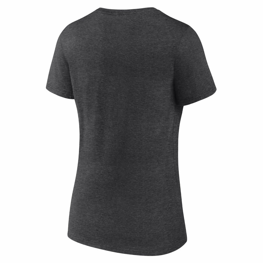 Cincinnati Reds Women's Team Lockup V-Neck T-Shirt - MLB