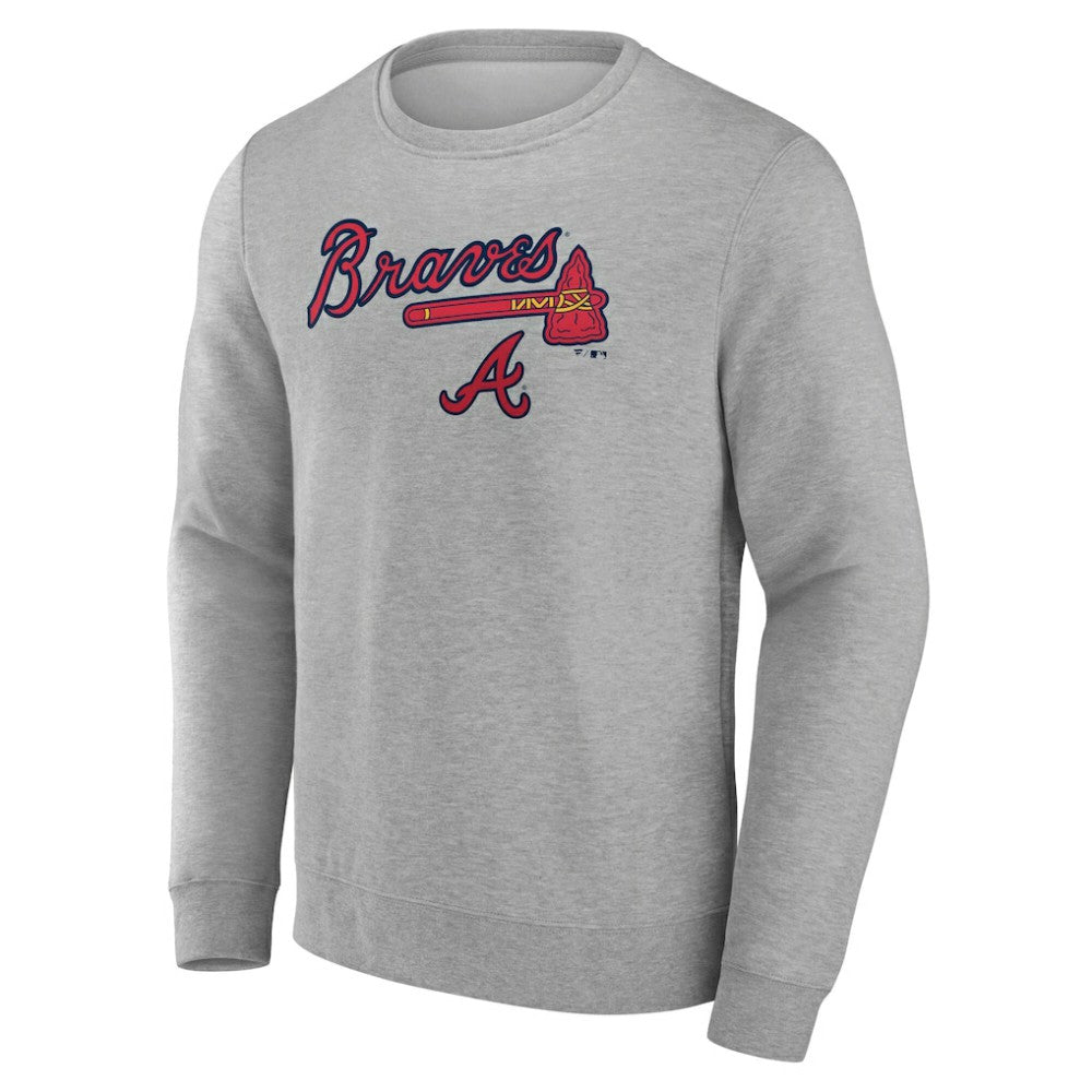 Atlanta Braves Team Lockup Sweatshirt - MLB