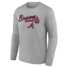 Atlanta Braves Team Lockup Long Sleeve T-Shirt - MLB
