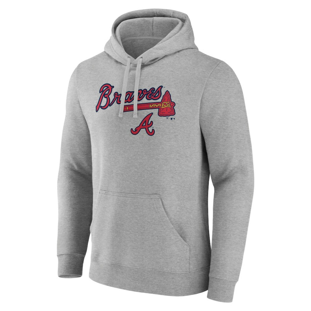 Atlanta Braves Team Lockup Hoodie - MLB