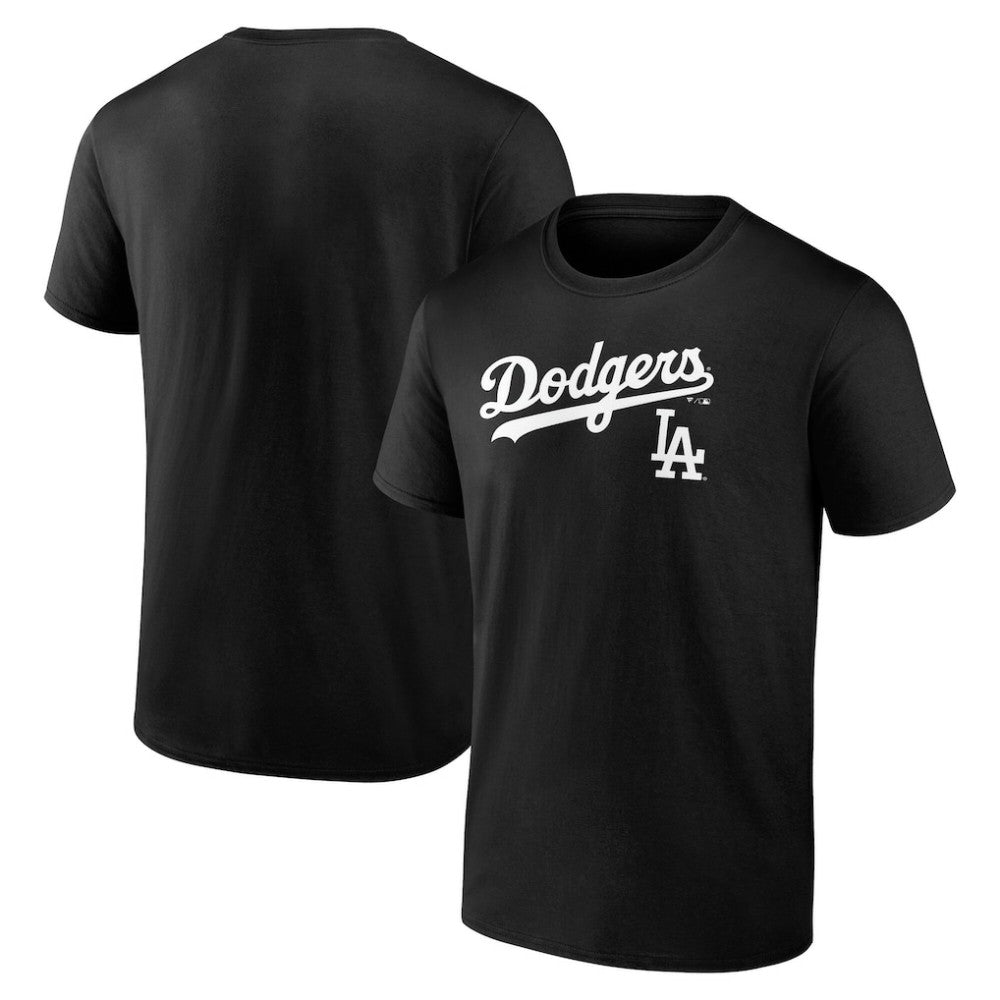 Los Angeles Dodgers Team Lockup T-Shirt - MLB