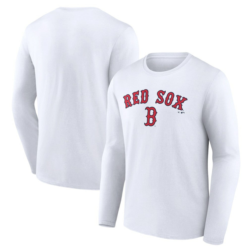 Boston Red Sox Team Lockup Long Sleeve T-Shirt - MLB