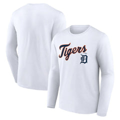Detroit Tigers Team Lockup Long Sleeve T-Shirt - MLB