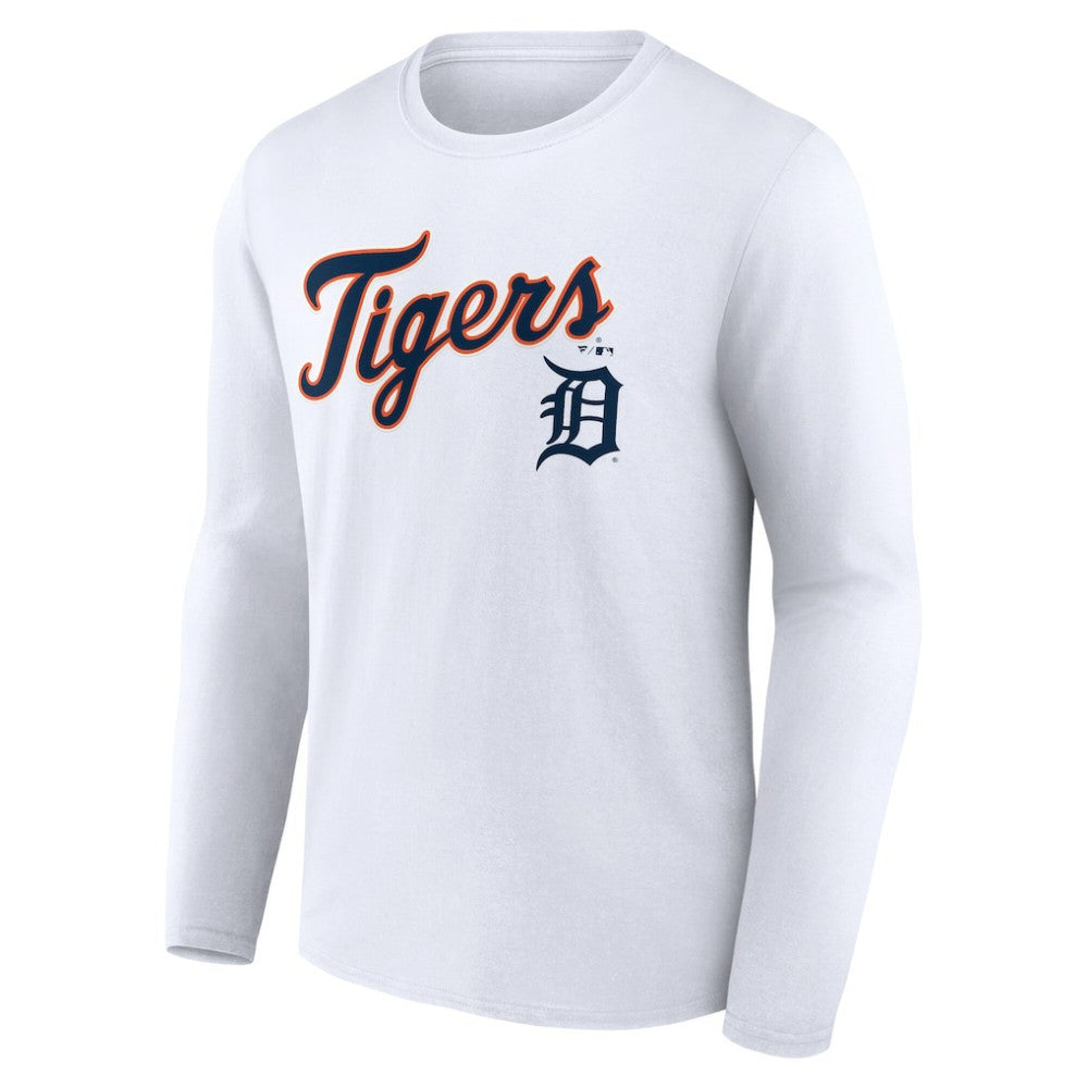 Detroit Tigers Team Lockup Long Sleeve T-Shirt - MLB