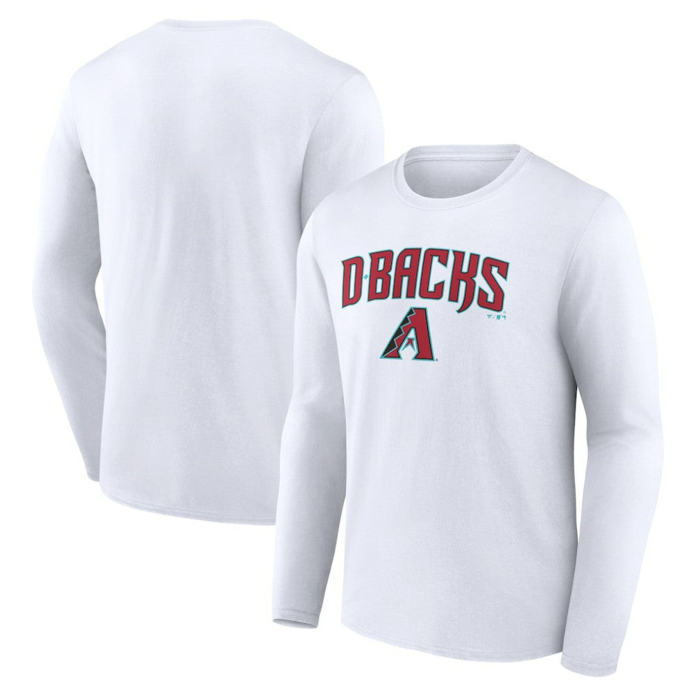 Arizona Diamondbacks Team Lockup Long Sleeve T-Shirt - MLB