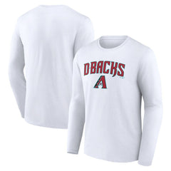 Arizona Diamondbacks Team Lockup Long Sleeve T-Shirt - MLB