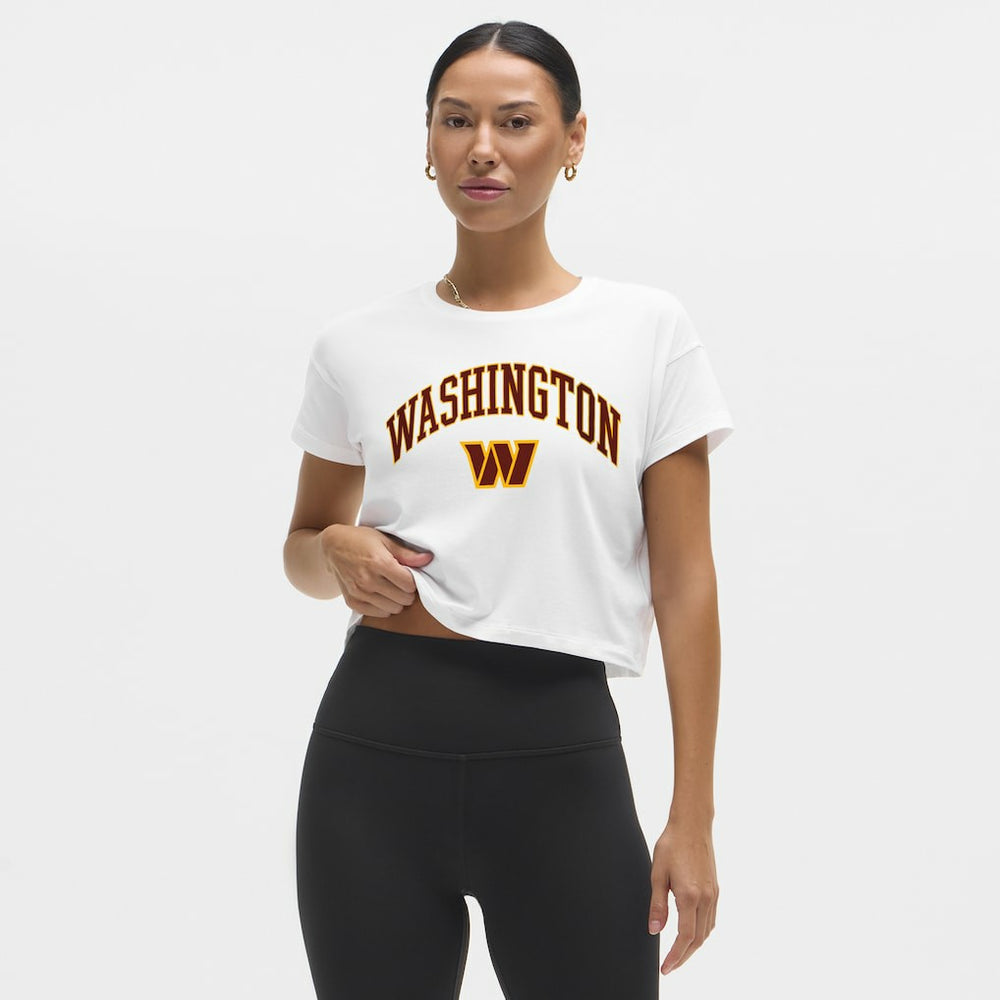 Washington Commanders lululemon Women's Cates T-Shirt White | NFL