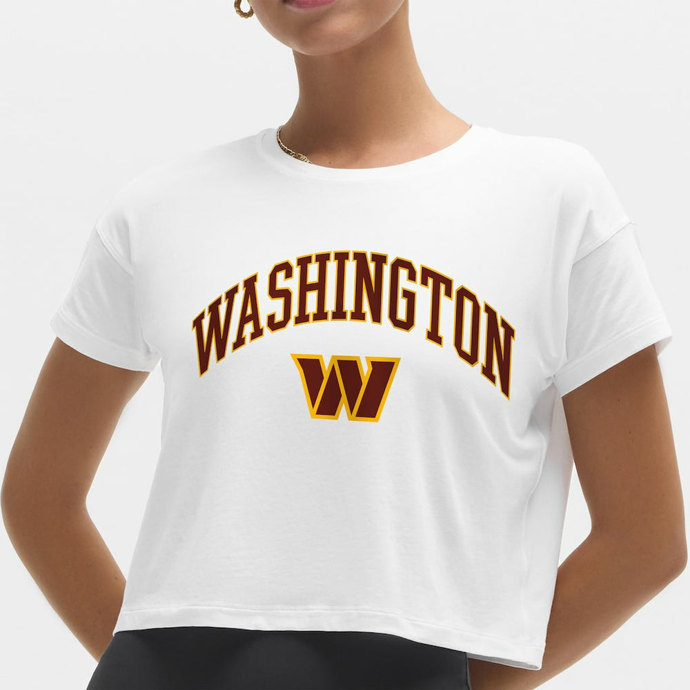 Washington Commanders lululemon Women's Cates T-Shirt White | NFL