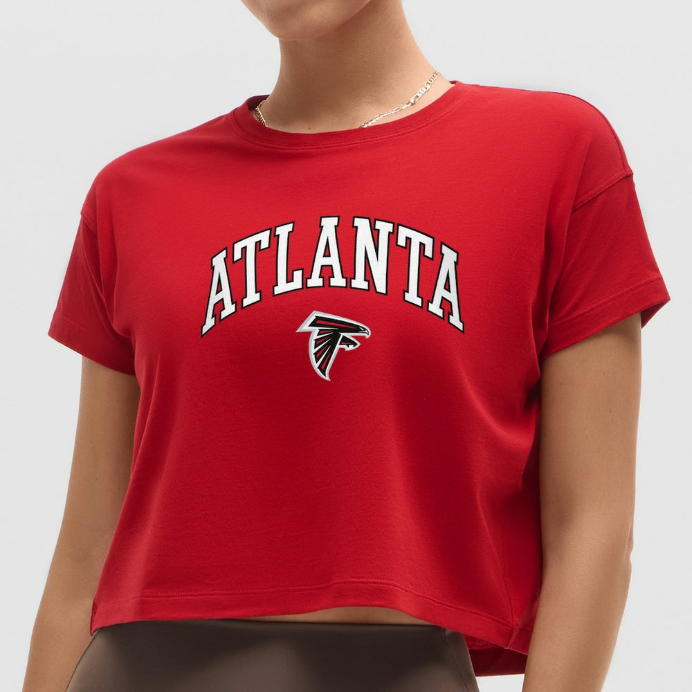 Atlanta Falcons lululemon Women's Cates T-Shirt College Crimson | NFL