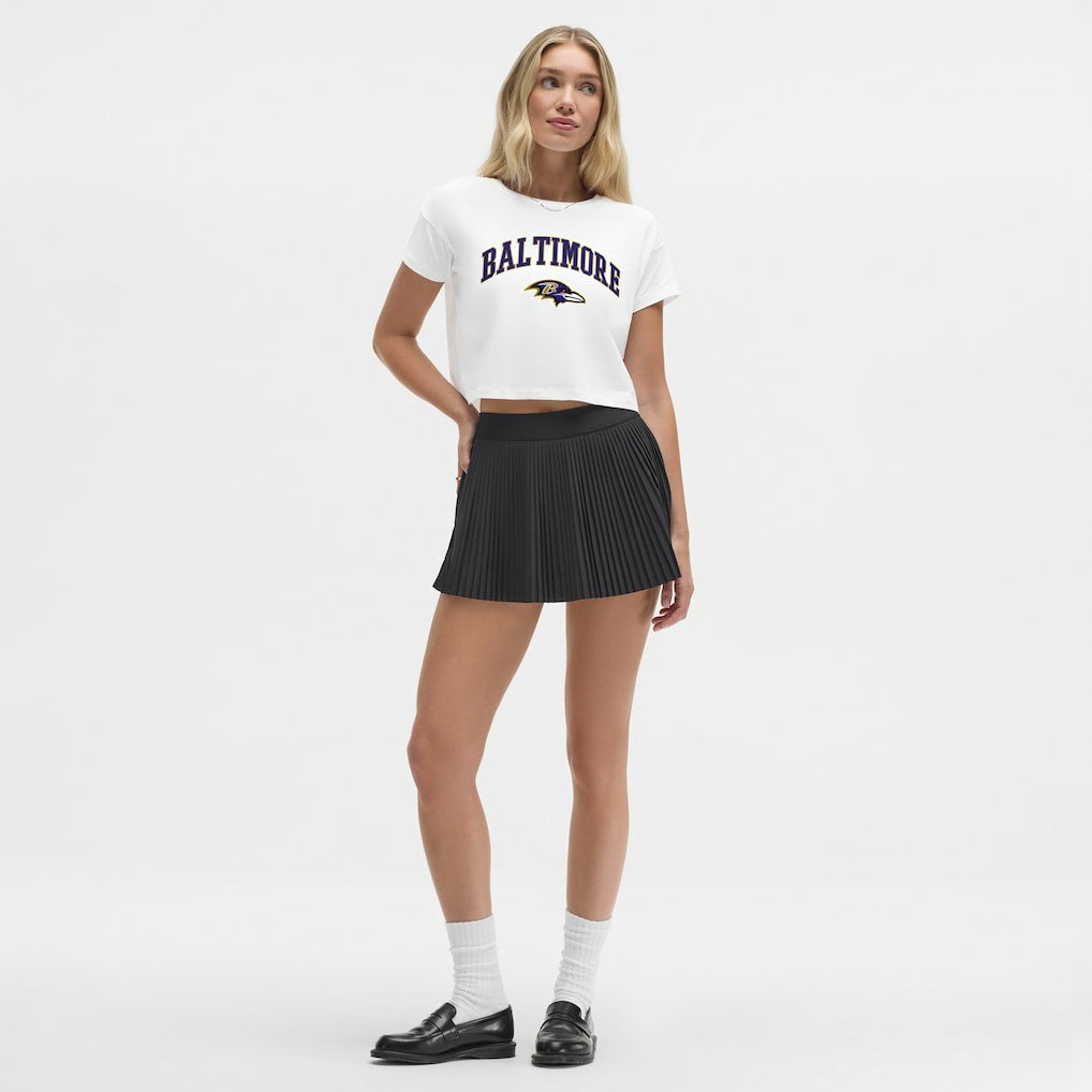 Baltimore Ravens lululemon Women's Cates T-Shirt White | NFL