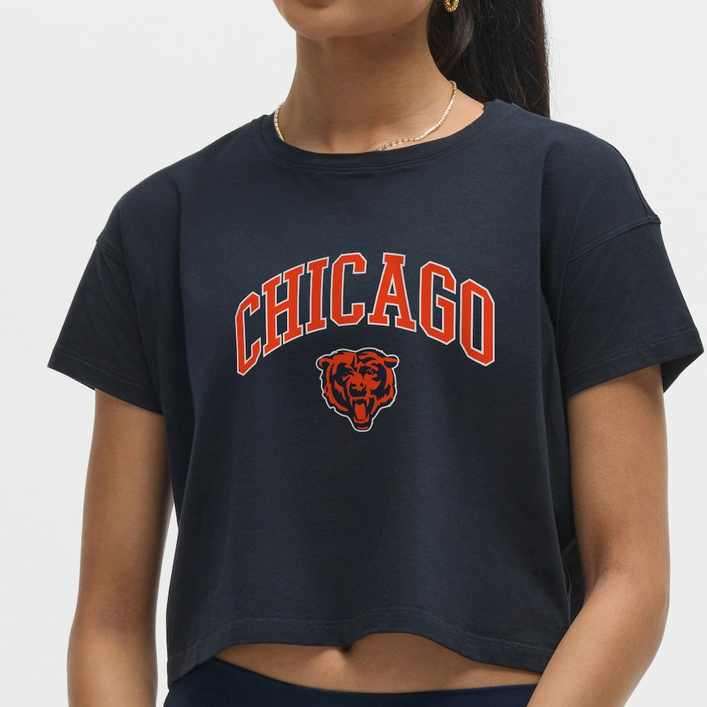 Chicago Bears lululemon Women's Cates T-Shirt True Navy | NFL
