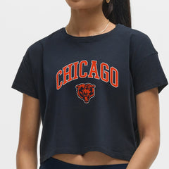 Chicago Bears lululemon Women's Cates T-Shirt True Navy | NFL