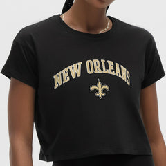 New Orleans Saints lululemon Women's Cates T-Shirt Black | NFL