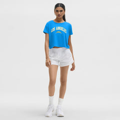 Los Angeles Chargers lululemon Women's Cates T-Shirt Beaming Blue | NFL