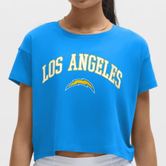 Los Angeles Chargers lululemon Women's Cates T-Shirt Beaming Blue | NFL